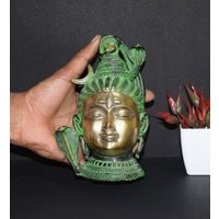 Hindu Shiva Vasuki Skulptur | Messing Religiöse Statue von LittletalesCreations