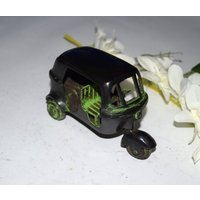 Reisefahrzeug Auto Rikscha | Messing Sammlerstück Tuk Figur 90Er Autorikscha Tisch Showpiece von LittletalesCreations