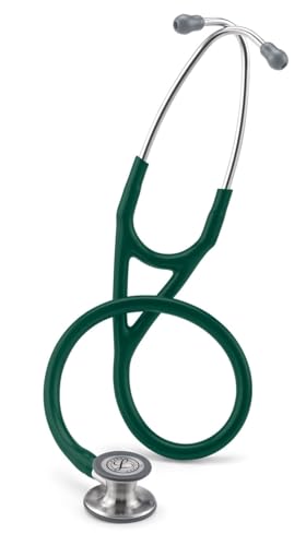 3M™ Littmann® Cardiology IV™ Stethoskop mit Kostenlos Lasergravur (Dunkelgrün - 6155) von Littmann