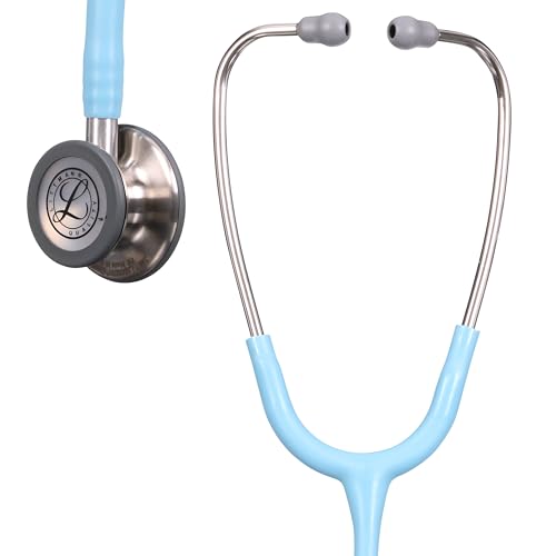 3M Littmann Classic III Stethoskop, 5912C, Edelstahl-Bruststück, Marineblauer Schlauch von Littmann