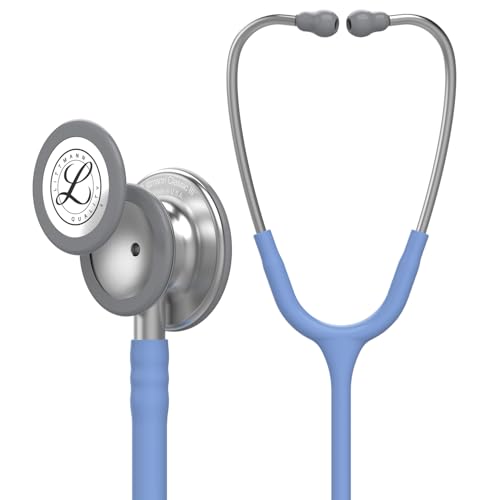 3M Littmann Classic III Stethoskop zur Überwachung, 5630, hellblauer Schlauch, 69 cm, 5630 von 3M Littmann