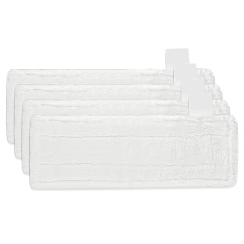 4 x Mikrofaser-Tuchset für Kärcher Dampfreiniger Zubehör für Kärcher Dampfreiniger SC 1 SC 2 SC 3 SC 4 SC 5 SI 4 EasyFix Dampfreiniger Ersatzbezüge, für Kärcher Dampfreiniger Ersatztücher Bodentücher von LiuHancsqd
