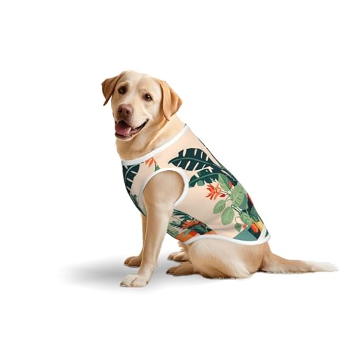 Baumwollweste mit Cartoon-Motiv für kleine grüne Pflanzen – weiche, leichte T-Shirts, Cartoon-Druck, ärmelloses Tanktop für mittelgroße und große Hunde Baumwollweste mit Cartoon-Motiv für kleine grüne Pflanzen – weiche, leichte T-Shirts, Cartoon-Druck, ärmelloses Tanktop für mittelgroße und große Hunde von LiuMng