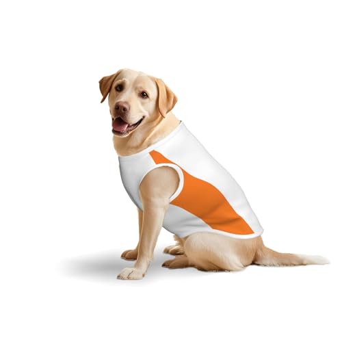 Baumwollweste mit Flagge der Elfenbeinküste – weiche, leichte T-Shirts, Flagge von Elfenbeinküste, ärmelloses Tanktop für mittelgroße und große Hunde Baumwollweste mit Flagge der Elfenbeinküste – weiche, leichte T-Shirts, Flagge von Elfenbeinküste, ärmelloses Tanktop für mittelgroße und große Hunde von LiuMng