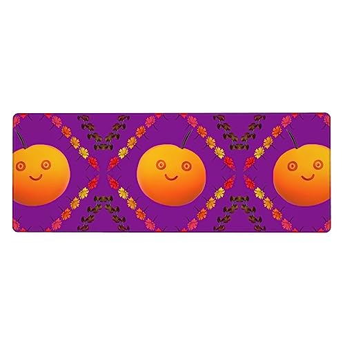 Erweitertes Gaming-Mauspad mit Smiley-Aufdruck, großes Mauspad, verdicktes Tastatur-Pad, Schreibtischunterlage, 80 x 30 cm, XL Erweitertes Gaming-Mauspad mit Smiley-Aufdruck, großes Mauspad, verdicktes Tastatur-Pad, Schreibtischunterlage, 80 x 30 cm, XL von LiuMng