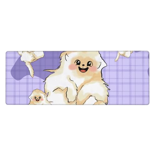 Erweitertes Gaming-Mauspad mit niedlichem goldenem Affen-Druck, großes Mauspad, verdicktes Tastatur-Pad, Schreibtischunterlage, 80 x 30 cm, XL Erweitertes Gaming-Mauspad mit niedlichem goldenem Affen-Druck, großes Mauspad, verdicktes Tastatur-Pad, Schreibtischunterlage, 80 x 30 cm, XL von LiuMng