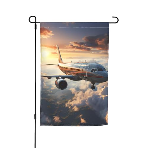 Gartenflagge Flugzeuge sind steigend, 30,5 x 45,7 cm, doppelseitige saisonale Outdoor-Flaggen, für Hof, Veranda, Party-Dekoration Gartenflagge Flugzeuge sind steigend, 30,5 x 45,7 cm, doppelseitige saisonale Outdoor-Flaggen, für Hof, Veranda, Party-Dekoration von LiuMng