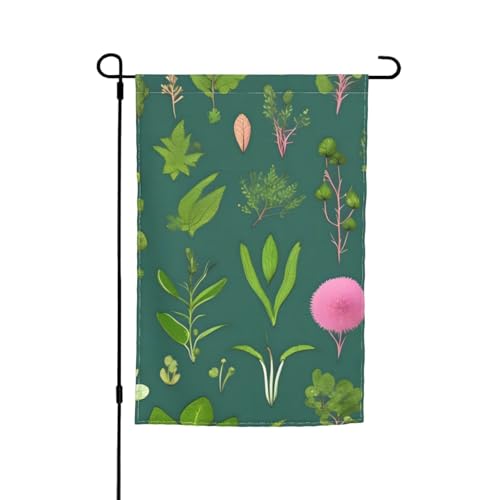 Gartenflagge mit Blumen und Pflanzen, 30,5 x 45,7 cm, doppelseitige saisonale Outdoor-Flaggen, für Hof, Veranda, Party-Dekoration Gartenflagge mit Blumen und Pflanzen, 30,5 x 45,7 cm, doppelseitige saisonale Outdoor-Flaggen, für Hof, Veranda, Party-Dekoration von LiuMng