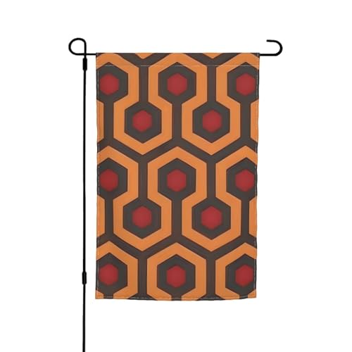 Glänzende Gartenflagge mit Overlook-Druck, 30,5 x 45,7 cm, doppelseitige saisonale Outdoor-Flaggen, für Hof, Veranda, Party-Dekoration Glänzende Gartenflagge mit Overlook-Druck, 30,5 x 45,7 cm, doppelseitige saisonale Outdoor-Flaggen, für Hof, Veranda, Party-Dekoration von LiuMng