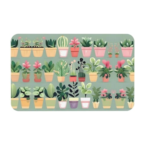 LiuMng Badematte mit Bonsai-Pflanzendruck, Kieselgur, saugfähig, Duschmatte, Badezimmerläufer, Teppich, Bodenmatte, passt unter die Tür LiuMng Badematte mit Bonsai-Pflanzendruck, Kieselgur, saugfähig, Duschmatte, Badezimmerläufer, Teppich, Bodenmatte, passt unter die Tür von LiuMng