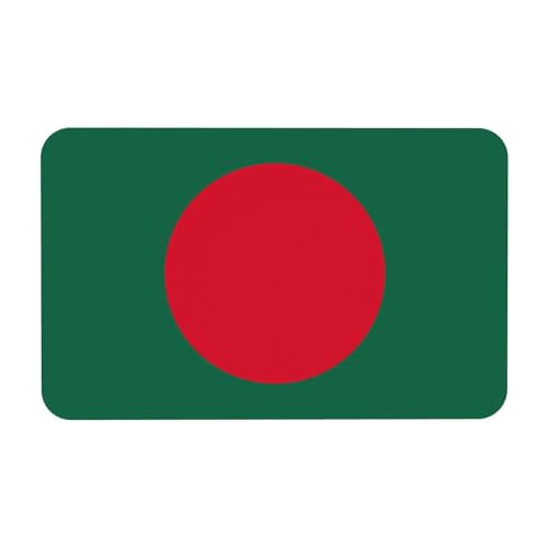 LiuMng Badvorleger mit Flagge von Bangladesch mit Kieselgur-Motiv, saugfähige Duschmatte, Badezimmerläufer, Teppich, Bodenmatte, passt unter die Tür LiuMng Badvorleger mit Flagge von Bangladesch mit Kieselgur-Motiv, saugfähige Duschmatte, Badezimmerläufer, Teppich, Bodenmatte, passt unter die Tür von LiuMng