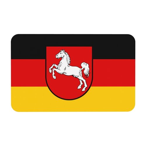 LiuMng Badvorleger mit niedersächsischem Druck Kieselgur-Motiv, saugfähige Duschmatte, Badezimmerläufer, Teppich, Bodenmatte, passt unter die Tür LiuMng Badvorleger mit niedersächsischem Druck Kieselgur-Motiv, saugfähige Duschmatte, Badezimmerläufer, Teppich, Bodenmatte, passt unter die Tür von LiuMng