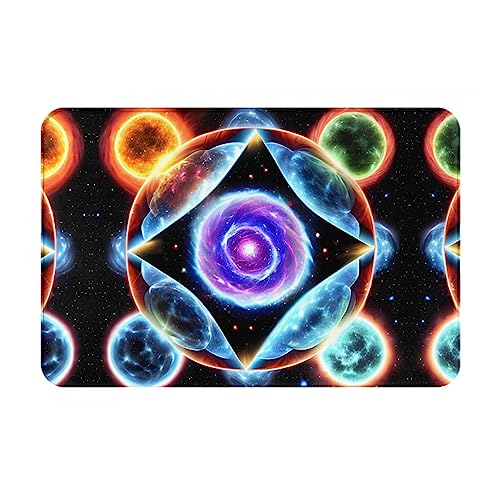LiuMng Cosmic Stars Winter-Fußmatte, 40,6 x 61 cm, wasserabsorbierende, rutschfeste Fußmatten für Vorder- und Hintertür/Willkommensmatte LiuMng Cosmic Stars Winter-Fußmatte, 40,6 x 61 cm, wasserabsorbierende, rutschfeste Fußmatten für Vorder- und Hintertür/Willkommensmatte von LiuMng
