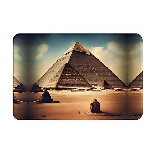LiuMng Dreaming of The Pyramids of Khufu Winter-Fußmatte, 40,6 x 61 cm, wasserabsorbierende, rutschfeste Fußmatten für Vorder- und Hintertür/Willkommensmatte LiuMng Dreaming of The Pyramids of Khufu Winter-Fußmatte, 40,6 x 61 cm, wasserabsorbierende, rutschfeste Fußmatten für Vorder- und Hintertür/Willkommensmatte von LiuMng