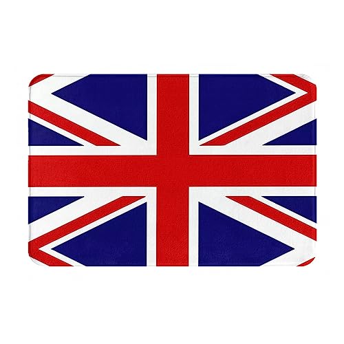 LiuMng Fußmatte mit UK-Flagge, wasserabsorbierend, rutschfest, für Vorder- und Hintertür, Schuhkratzer, 40,6 x 61 cm LiuMng Fußmatte mit UK-Flagge, wasserabsorbierend, rutschfest, für Vorder- und Hintertür, Schuhkratzer, 40,6 x 61 cm von LiuMng