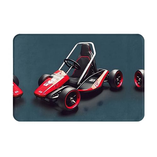 LiuMng Mini Kart Winter-Fußmatte, 40,6 x 61 cm, wasserabsorbierende, rutschfeste Fußmatten für Vorder- und Hintertür/Willkommensmatte LiuMng Mini Kart Winter-Fußmatte, 40,6 x 61 cm, wasserabsorbierende, rutschfeste Fußmatten für Vorder- und Hintertür/Willkommensmatte von LiuMng