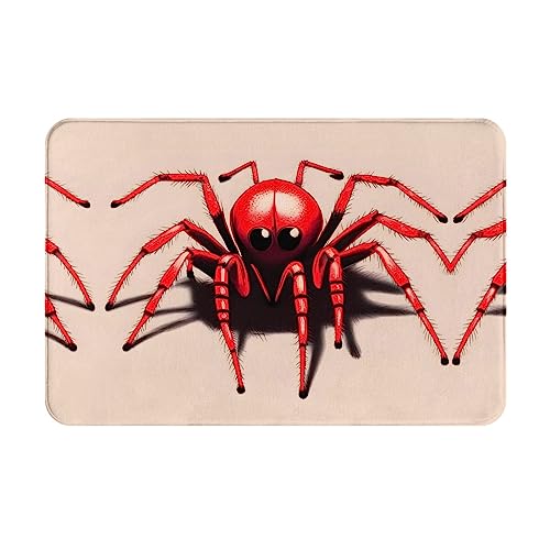 LiuMng Niedliche kleine rote Spinne Ganzjahres-Fußmatte, wasserabsorbierend, rutschfest, Fußmatten für Vorder- und Hintertür, Schuhkratzer, 40,6 x 61 cm LiuMng Niedliche kleine rote Spinne Ganzjahres-Fußmatte, wasserabsorbierend, rutschfest, Fußmatten für Vorder- und Hintertür, Schuhkratzer, 40,6 x 61 cm von LiuMng