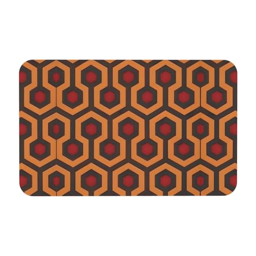 LiuMng Shining Overlook Print Kieselgur-Badematte – saugfähige Duschmatte, Badezimmerläufer, Teppich, Bodenmatte, passt unter die Tür von LiuMng