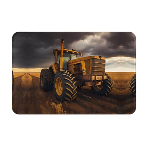 LiuMng Traktor im Feld Ganzjahres-Fußmatte, wasserabsorbierend, rutschfest, Fußmatten für Vorder- und Hintertür, Schuhkratzer, 40,6 x 61 cm LiuMng Traktor im Feld Ganzjahres-Fußmatte, wasserabsorbierend, rutschfest, Fußmatten für Vorder- und Hintertür, Schuhkratzer, 40,6 x 61 cm von LiuMng