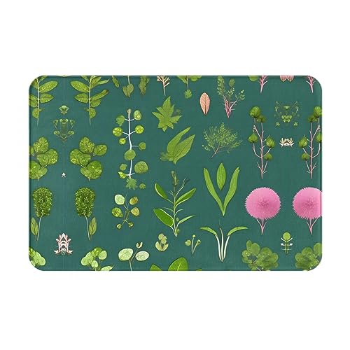 LiuMng Winter-Fußmatte, Motiv: Blumen und Pflanzen, 40,6 x 61 cm, wasserabsorbierend, rutschfest, Fußmatten für Vorder- und Hintertür/Willkommensmatte LiuMng Winter-Fußmatte, Motiv: Blumen und Pflanzen, 40,6 x 61 cm, wasserabsorbierend, rutschfest, Fußmatten für Vorder- und Hintertür/Willkommensmatte von LiuMng
