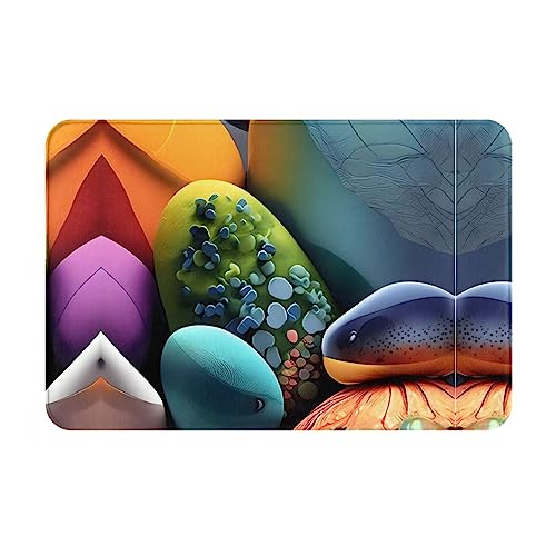 LiuMng Winter-Fußmatte, Motiv: farbige Steine, 40,6 x 61 cm, wasserabsorbierend, rutschfest, Fußmatten für Vorder- und Hintertür/Willkommensmatte LiuMng Winter-Fußmatte, Motiv: farbige Steine, 40,6 x 61 cm, wasserabsorbierend, rutschfest, Fußmatten für Vorder- und Hintertür/Willkommensmatte von LiuMng
