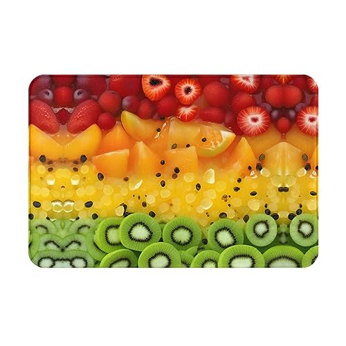 LiuMng Winter-Fußmatte, Motiv: frische Früchte, 40,6 x 61 cm, wasserabsorbierend, rutschfest, Fußmatten für Vorder- und Hintertür/Willkommensmatte LiuMng Winter-Fußmatte, Motiv: frische Früchte, 40,6 x 61 cm, wasserabsorbierend, rutschfest, Fußmatten für Vorder- und Hintertür/Willkommensmatte von LiuMng
