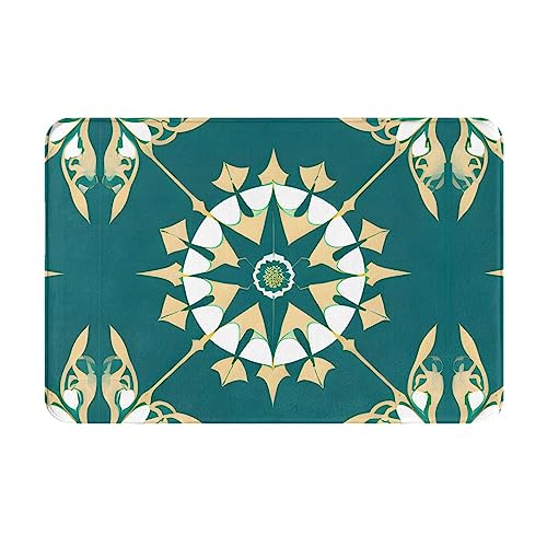 LiuMng Winter-Fußmatte, exotischer Stil, Blumenmuster, 40,6 x 61 cm, wasserabsorbierend, rutschfest, Fußmatten für Vorder- und Hintertür/Willkommensmatte LiuMng Winter-Fußmatte, exotischer Stil, Blumenmuster, 40,6 x 61 cm, wasserabsorbierend, rutschfest, Fußmatten für Vorder- und Hintertür/Willkommensmatte von LiuMng