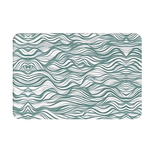 LiuMng Winter-Fußmatte, gewellt, gestreift, 40,6 x 61 cm, wasserabsorbierend, rutschfest, für Vorder- und Hintertür, Willkommensmatte LiuMng Winter-Fußmatte, gewellt, gestreift, 40,6 x 61 cm, wasserabsorbierend, rutschfest, für Vorder- und Hintertür, Willkommensmatte von LiuMng