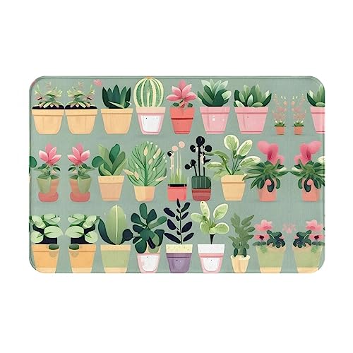 LiuMng Winter-Fußmatte mit Bonsai-Pflanze, 40,6 x 61 cm, wasserabsorbierend, rutschfest, Fußmatten für Vorder- und Hintertür/Willkommensmatte LiuMng Winter-Fußmatte mit Bonsai-Pflanze, 40,6 x 61 cm, wasserabsorbierend, rutschfest, Fußmatten für Vorder- und Hintertür/Willkommensmatte von LiuMng