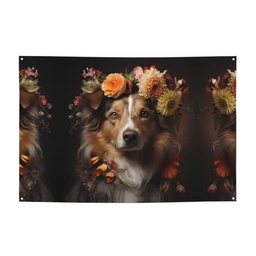 Personalisierbares Banner aus Polyester mit Blumen – langlebig, einfach aufzuhängen für Partys, Abschlussfeiern, Geburtstage Personalisierbares Banner aus Polyester mit Blumen – langlebig, einfach aufzuhängen für Partys, Abschlussfeiern, Geburtstage von LiuMng