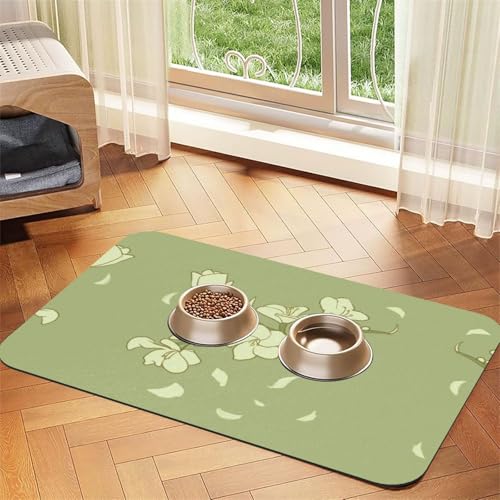 Saugfähige Futtermatte für Haustiere, 40 x 60 cm, Cartoon-Begonien-Druck, schnell trocknendes Futter-Pad/Leder-Tischset, für Hunde und Katzen, Futternapf Saugfähige Futtermatte für Haustiere, 40 x 60 cm, Cartoon-Begonien-Druck, schnell trocknendes Futter-Pad/Leder-Tischset, für Hunde und Katzen, Futternapf von LiuMng