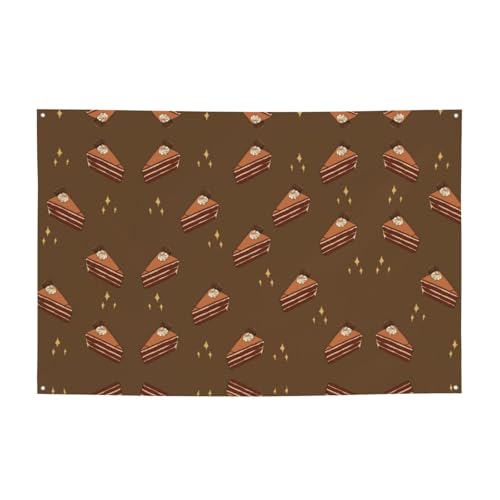Schokoladenquadrate Kuchen benutzerdefinierte Banner Polyester Schilder personalisiert – langlebig, einfach aufzuhängen für Partys, Abschlussfeiern, Geburtstage Schokoladenquadrate Kuchen benutzerdefinierte Banner Polyester Schilder personalisiert – langlebig, einfach aufzuhängen für Partys, Abschlussfeiern, Geburtstage von LiuMng