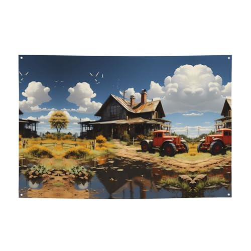 Texas-Farm-Traktor-Banner, personalisierbar, langlebig, einfach aufzuhängen, für Partys, Abschlussfeiern, Geburtstage Texas-Farm-Traktor-Banner, personalisierbar, langlebig, einfach aufzuhängen, für Partys, Abschlussfeiern, Geburtstage von LiuMng