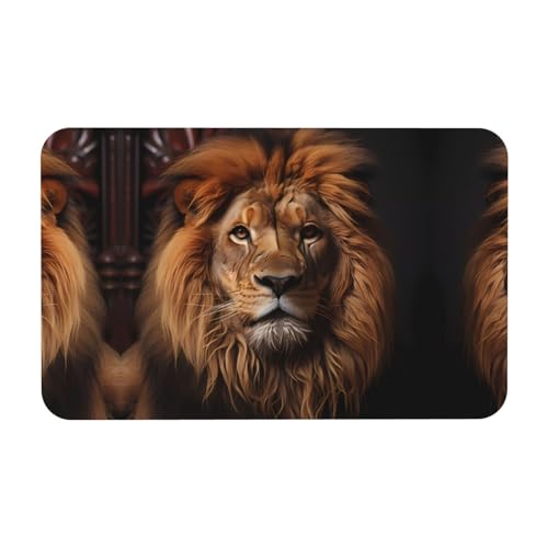 The Lion's Gaze Print Kieselgur-Badematte – saugfähige Duschmatte, Badezimmerläufer, Teppich, Bodenmatte, passt unter die Tür The Lion's Gaze Print Kieselgur-Badematte – saugfähige Duschmatte, Badezimmerläufer, Teppich, Bodenmatte, passt unter die Tür von LiuMng