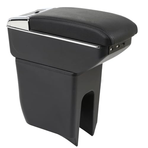 LiuROSE Auto Armlehne Box für Dacia Spring/Spring Electric/K-ZE,Leder Mittelarmlehne Schutzhülle Matte wasserdichte Bequem Auto Decor Zubehör,C-with 7×USB-Black line LiuROSE Auto Armlehne Box für Dacia Spring/Spring Electric/K-ZE,Leder Mittelarmlehne Schutzhülle Matte wasserdichte Bequem Auto Decor Zubehör,C-with 7×USB-Black line von LiuROSE