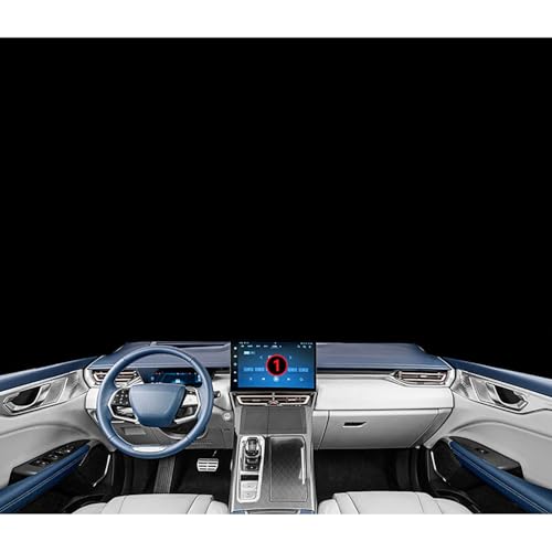 LiuROSE TPU-Schutzfolie den Automobilinnenraum,für GWM WEY Coffee 01 2023 2022 2021,Getriebeverkleidung Armaturenbrett Navigation Automobil Innenraum Schutzfolie von LiuROSE