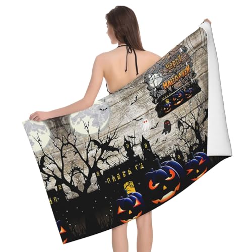 Liulannq Saugstarkes Mikrofaser-Badetuch für Halloween-Partys von Liulannq