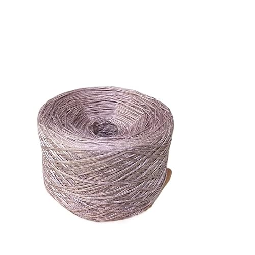 1 Stück Spitzengarn aus reiner Baumwolle und Seide – Cooles handgestricktes Sommer-Hakennadel-Ahle-Rock-Wollknäuel, weicher Stoff for Kleidung(Gray purple) von LiuliuBull