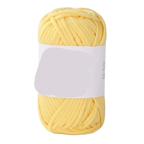 100 g Hohlgarn for Häkeln – weiches Handstrickgarn for DIY-Projekte, Kissen, Matten, Mützen und Schuhe(CURRY YELLOW) von LiuliuBull