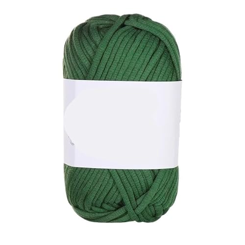 100 g Hohlgarn for Häkeln – weiches Handstrickgarn for DIY-Projekte, Kissen, Matten, Mützen und Schuhe(Tran-Red) von LiuliuBull