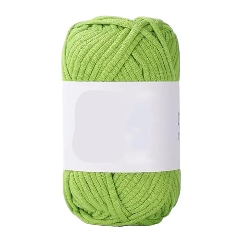 100 g Hohlgarn for Häkeln – weiches Handstrickgarn for DIY-Projekte, Kissen, Matten, Mützen und Schuhe(green) von LiuliuBull