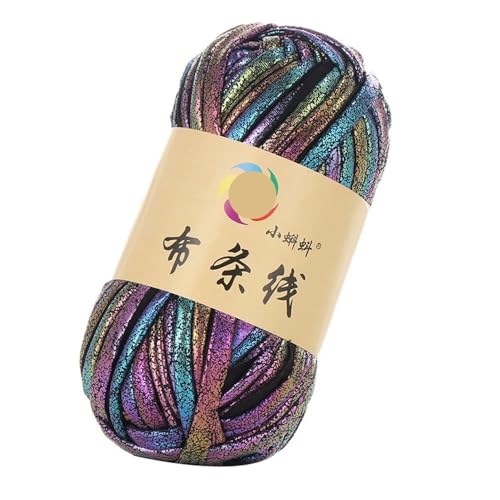 100 g Illusionsgarn for DIY-Projekte | Handgewebtes Sitzkissen- und Teppichgarn | Vielseitiges Stoffgarn for Basteln(Color11) von LiuliuBull