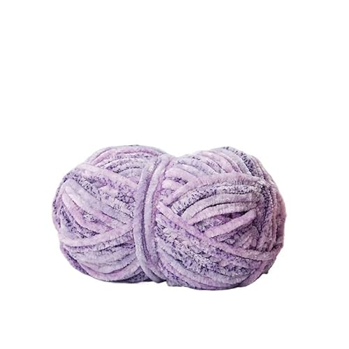 100G Weiche Chenille Garn Wolle for Hand Stricken Decke Teppich Handtasche Häkeln Tuch Themen(Type 1) von LiuliuBull
