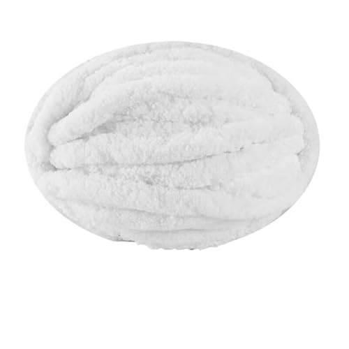 2 cm extra dicke Eisdecke, handgewebte Linie, große Dicke, Chenille-Kissen, DIY-Linie, Island, eng anliegend, weiche, extra dicke Linie(Purewhite) von LiuliuBull