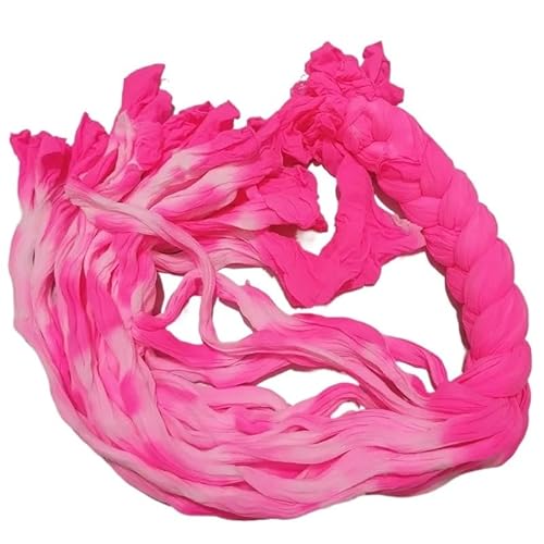 20 Stück zweifarbiges Nylonstrumpfmaterial for Basteln runder Blumen – handgefertigtes künstliches Blumenzubehör(2 20 Pieces) von LiuliuBull