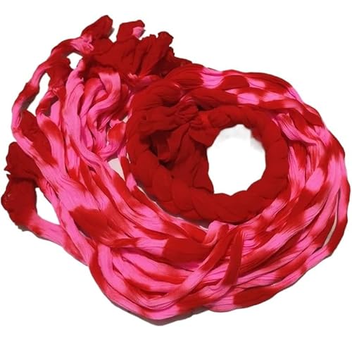 20 Stück zweifarbiges Nylonstrumpfmaterial for Basteln runder Blumen – handgefertigtes künstliches Blumenzubehör(27 20 Pieces) von LiuliuBull