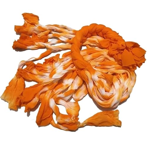 20 Stück zweifarbiges Nylonstrumpfmaterial for Basteln runder Blumen – handgefertigtes künstliches Blumenzubehör(31 20 Pieces) von LiuliuBull