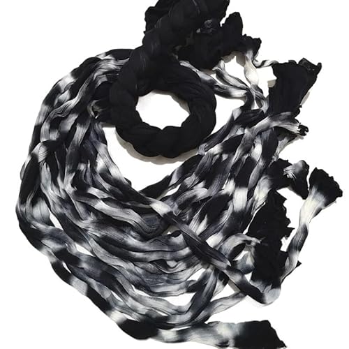 20 Stück zweifarbiges Nylonstrumpfmaterial for Basteln runder Blumen – handgefertigtes künstliches Blumenzubehör(33 20 Pieces) von LiuliuBull