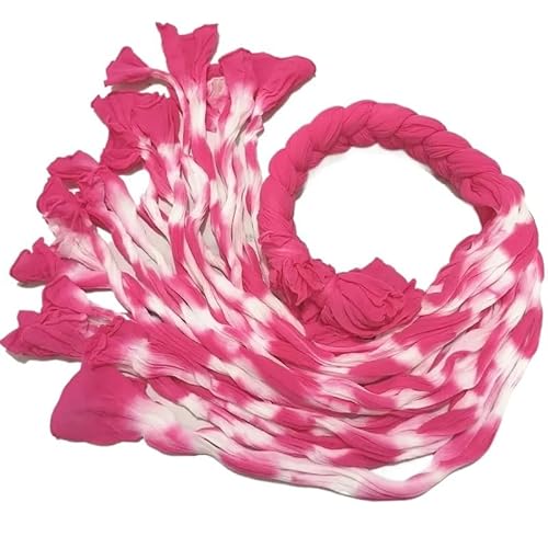 20 Stück zweifarbiges Nylonstrumpfmaterial for Basteln runder Blumen – handgefertigtes künstliches Blumenzubehör(37 20 Pieces) von LiuliuBull