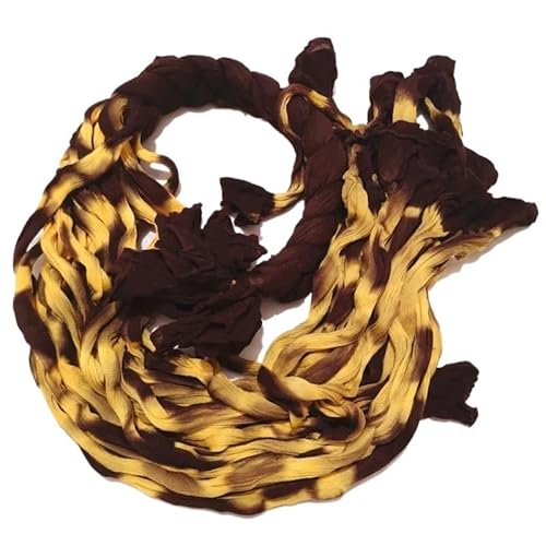 20 Stück zweifarbiges Nylonstrumpfmaterial for Basteln runder Blumen – handgefertigtes künstliches Blumenzubehör(40 20 Pieces) von LiuliuBull